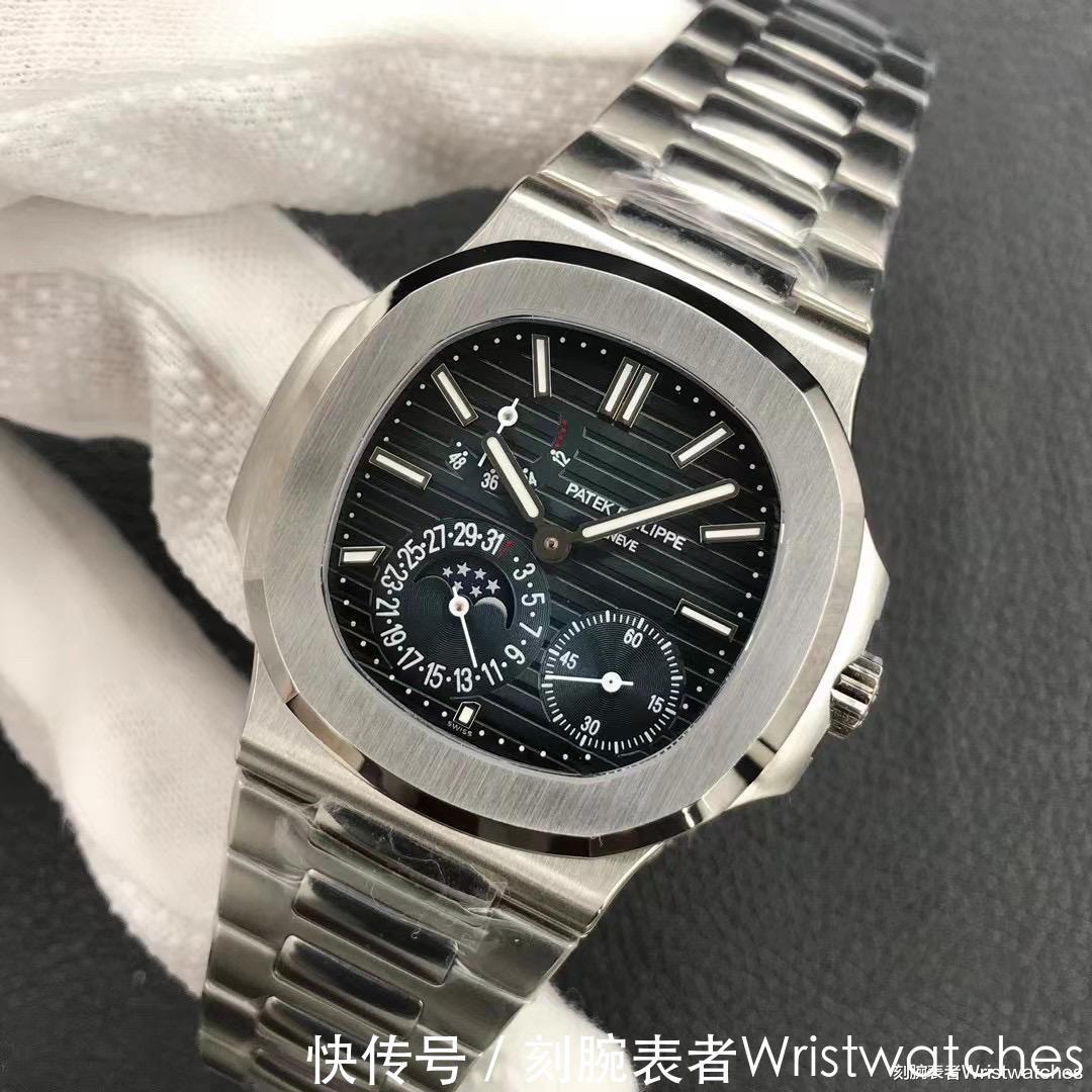 腕表|PPF厂百达翡丽鹦鹉螺5712GR复刻表与绿厂哪个好!