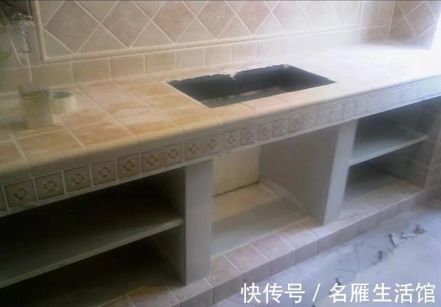 切排骨|砖砌厨柜和砖砌洗衣池，现在很流行，不砌一个太可惜了！