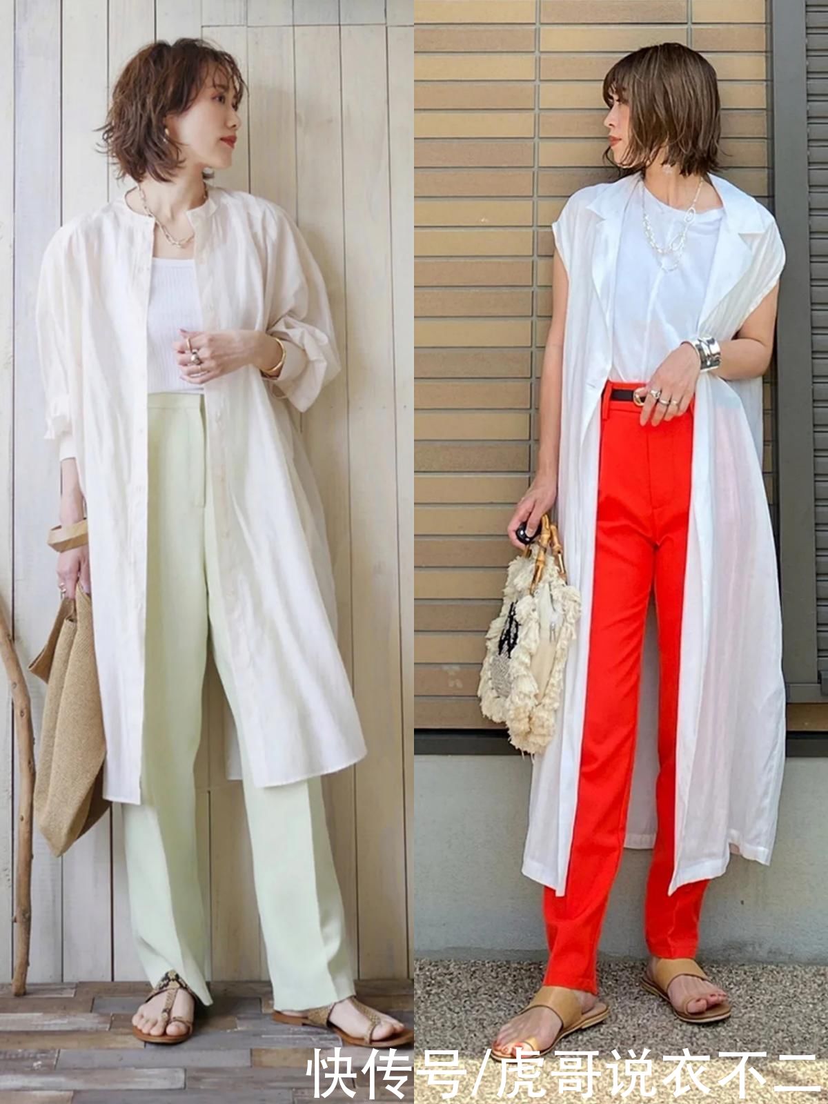 短裙|日本中年主妇的优雅美搭，简约高级又舒适，不穿短裤短裙也时髦