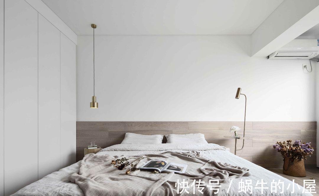 业主|现代极简风的两居室,不多加修饰,用留白让空间变得更为立体