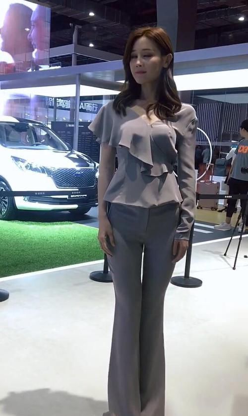 女人味|干净端庄的美女,休闲着装,却不失高贵女人味