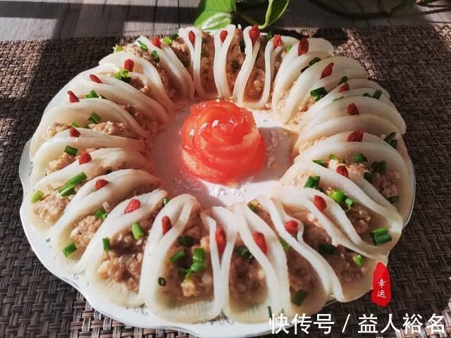 肉馅|年夜饭要端上一盘“花开富贵”，简单易操作，好吃好看寓意好