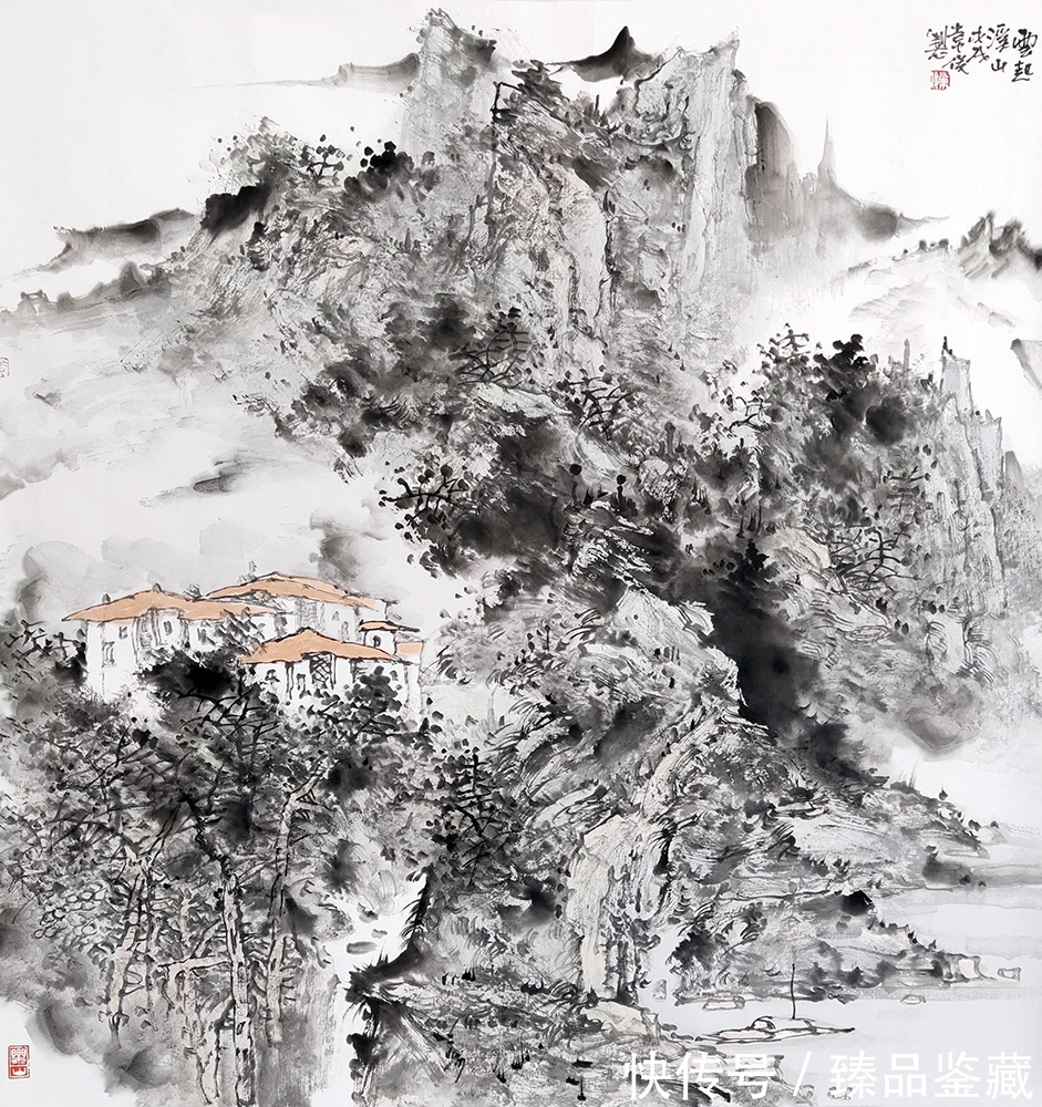 常俊 · 中国画作品赏析|画外之境 | 优秀奖