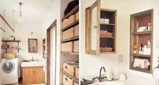 收纳|卫生间还在做干湿分离别傻了,看下日本人是怎么设计的