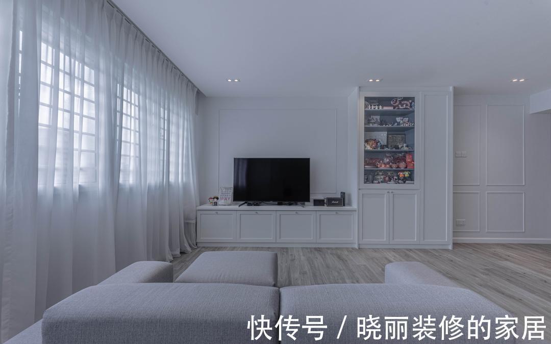 白墙|都是第一次做女主人,凭啥她那么会布置家?全屋大白墙,也很浪漫