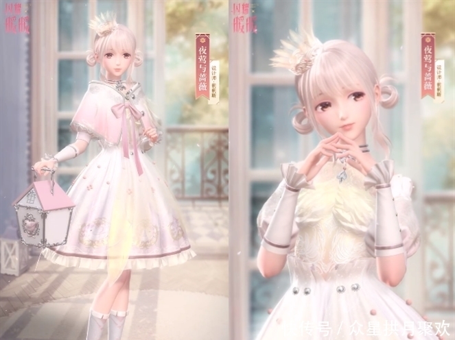 卡面|闪耀暖暖:这款精致的清新套你还记得吗?卡面是莉莉斯的颜值巅峰