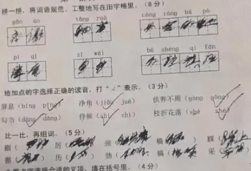 小学生“狂草”字体走红，字迹潇洒，老师：你是我成功路上的槛