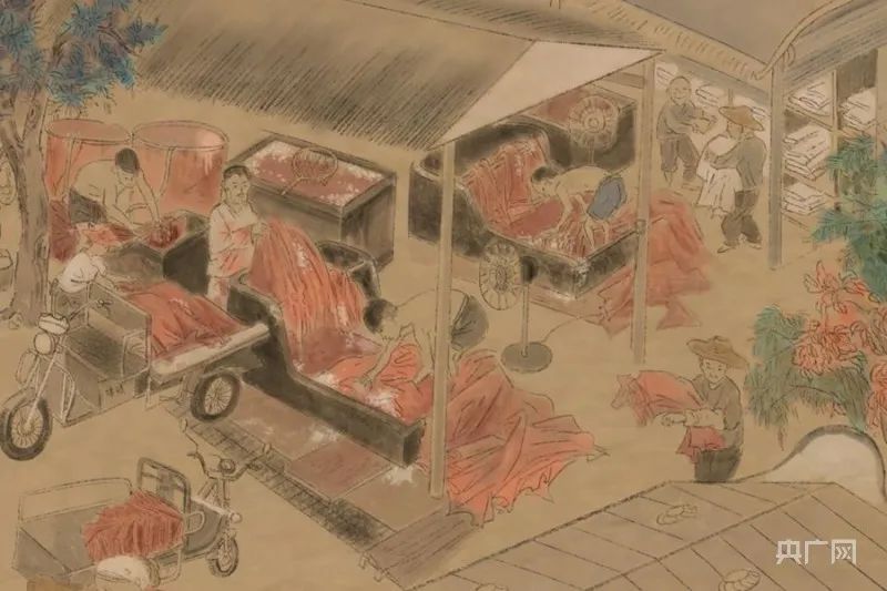 文博会@600年前广东人穿什么?这个佛山小伙画出来了!