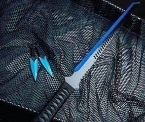 黑曜石&民间手工艺人做出的刀具,宛如武侠小说中的神兵利器,看着都想要