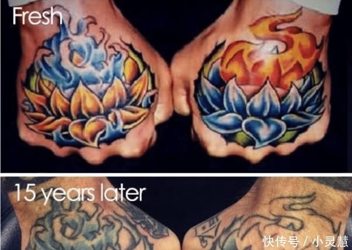 估计|当纹身“老了”会变成什么样看完估计肠子都悔青了哈哈哈哈