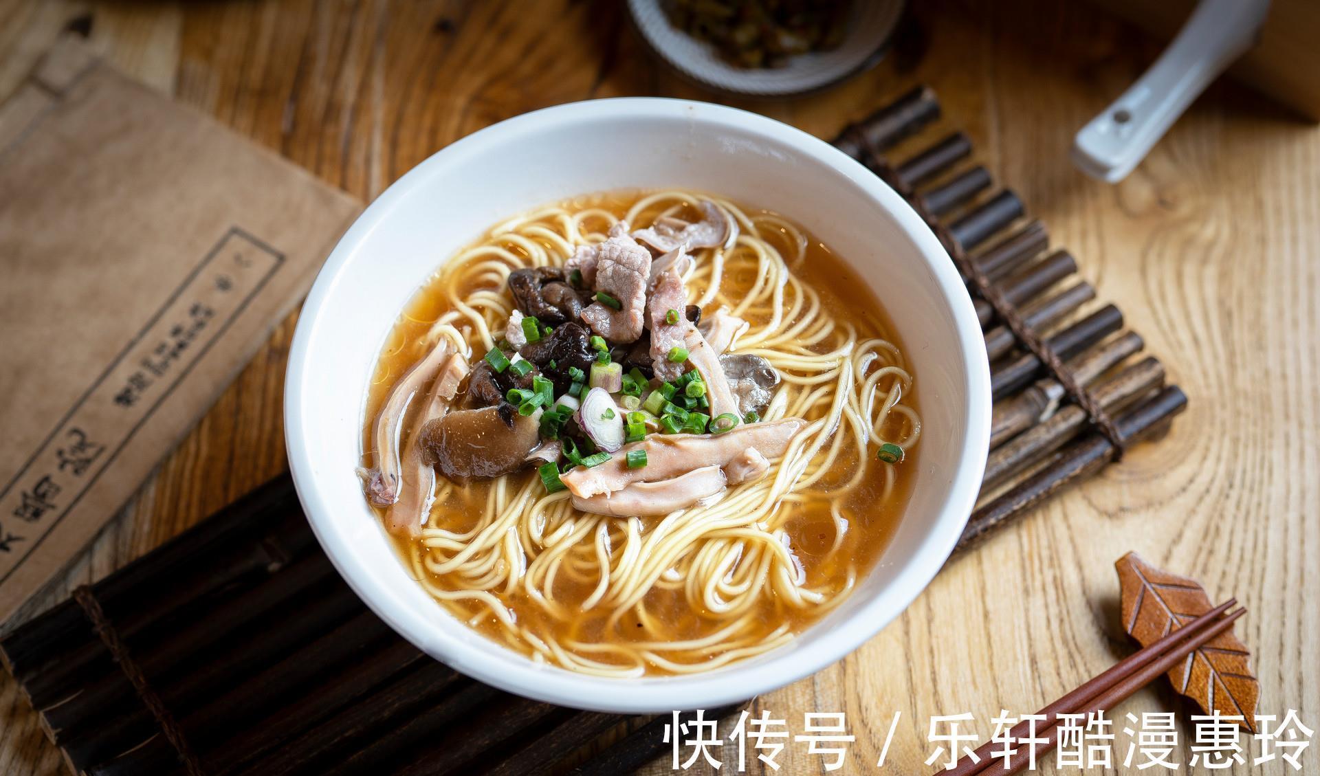 雪菜肉丝|有一种面条,叫做苏州人的汤面!