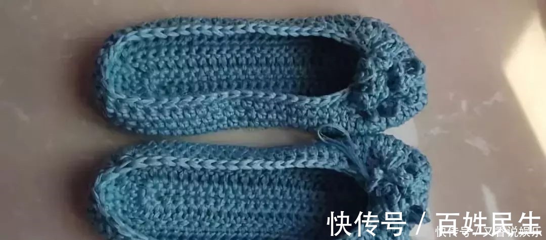 短针|好看又好钩的成人地板鞋编织，新手一看就懂，有图解