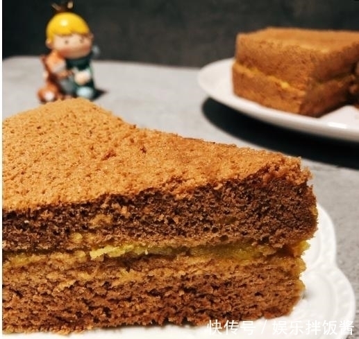 早餐|这块可可戚风蛋糕长期霸占我的早餐,香浓柔软超好吃