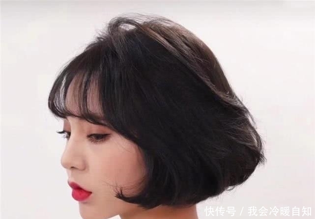 造型|超“甜蜜”短发造型,显瘦又温柔,看到最后网友:我缺的是头发?