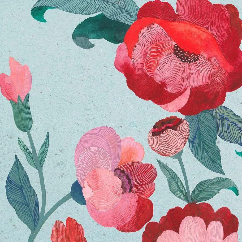  艺术家|水彩平涂，装饰效果太强了，自己动手画一幅，美到邻居羡慕嫉妒！