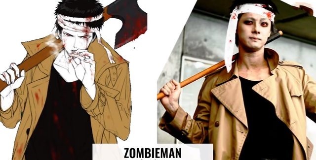 真人版|一拳超人S级英雄真人版,龙卷长腿吸睛无数,黑光和背心有内味了