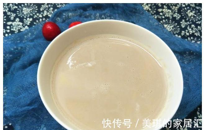 美味|破壁机食谱,3样食材放入破壁机,出锅香浓美味,秋天特别适合喝