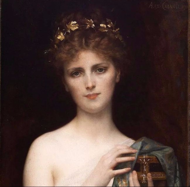 学院派|见证实力!法国新古典主义学院派画家,亚历山大·卡巴内尔的油画