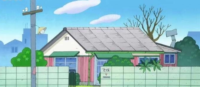 蜡笔小新|《蜡笔小新》爸爸超有钱?3大动漫家庭楼价,大雄家境其实最差?