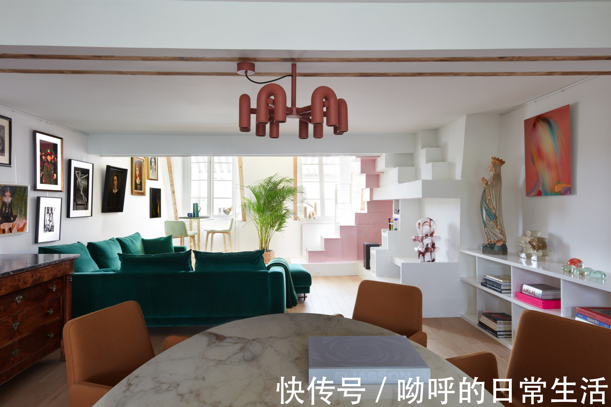 木镶板|Manuelle Gautrand丨 巴黎日晷公寓