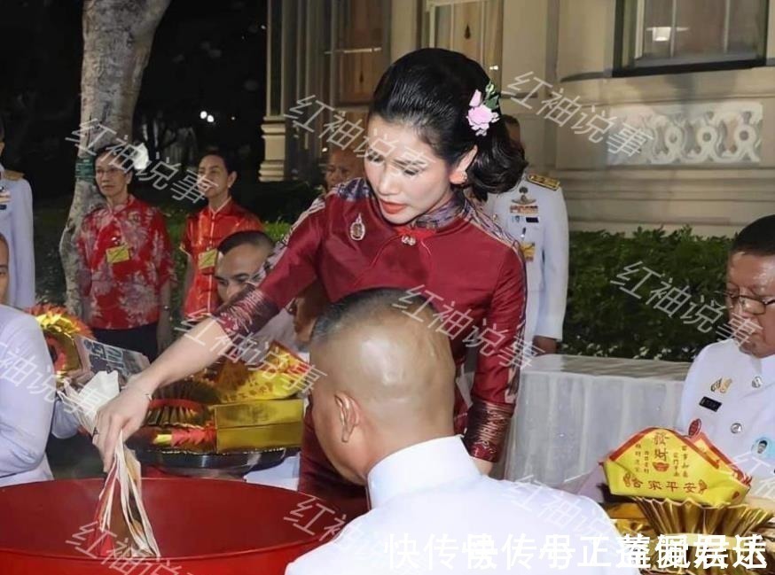 苏提达$后宫关系缓和不了!诗妮娜穿紧身旗袍秀小腹,频频挑战王后权威