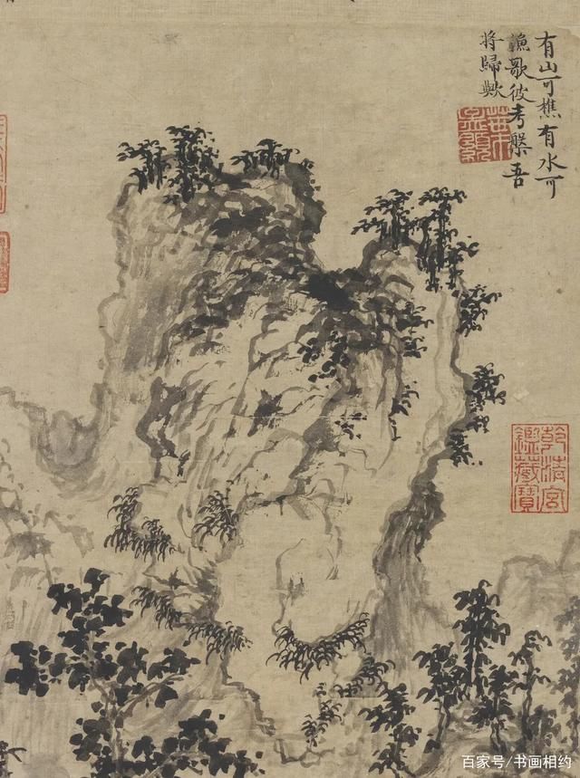 藏图#赏画|赵原《溪亭秋色图》