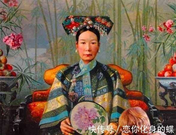 慈禧太后#荷兰画家为慈禧画了2幅肖像,其中一幅因太过真实,不敢给慈禧看