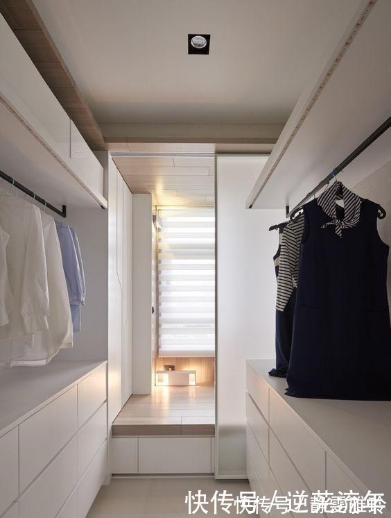 塑料|头次见日本人的衣柜,一块隔板都用不着,却收拾得井井有条,厉害!