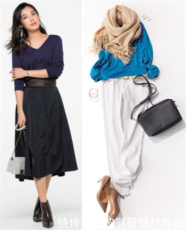 秋季第一件V领毛衣，不仅慵懒性感，而且时髦又显脸小