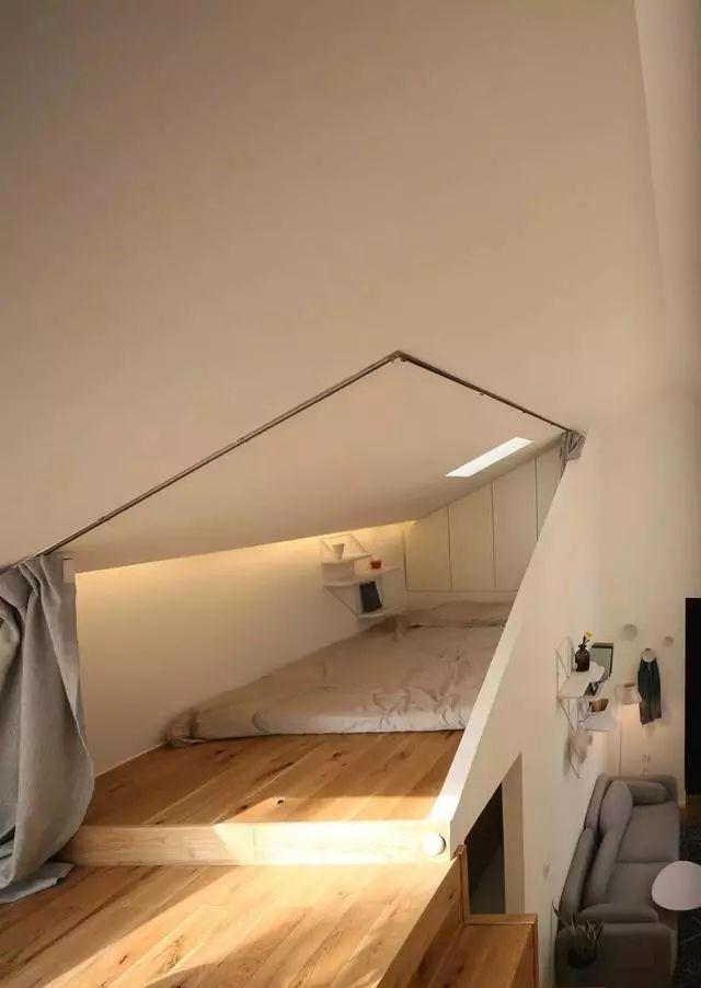 北欧洋房|28平loft简陋小蜗居,爆改后变成北欧洋房,美得像度假屋!