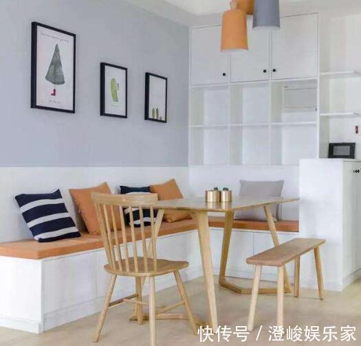 餐桌椅|越来越多家庭不买餐桌了，如今流行这样设计，既实用又节省空间