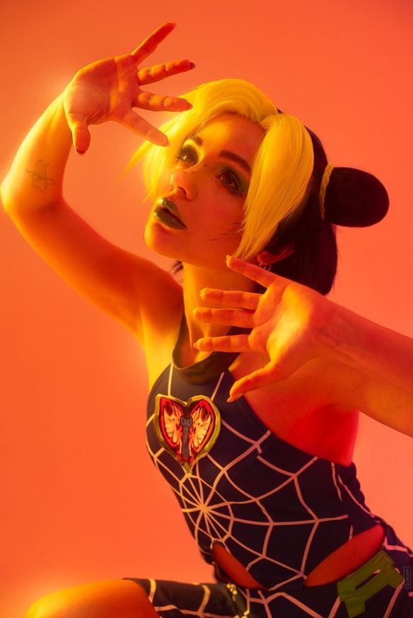 空条|俄妹《JOJO》空条徐伦COS美风格大胆身材性感