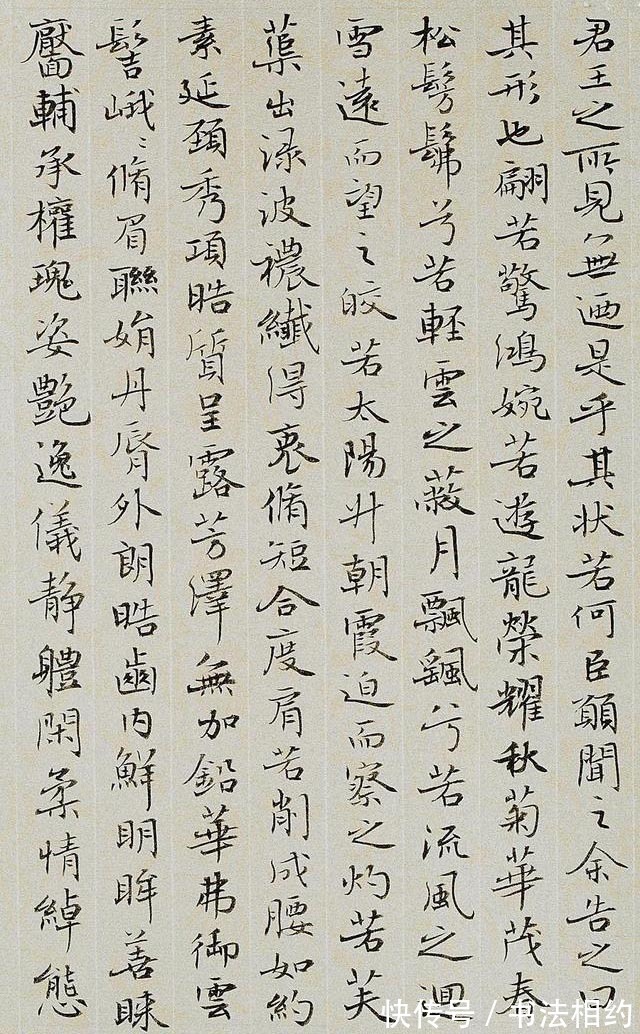 书法家协会!方放小楷美到了骨子里!笔笔见方,轻快自然,婀娜多姿,书坛典范