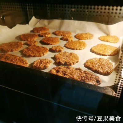 「无油低卡」可可燕麦饼干～看剧零食嘎嘣脆