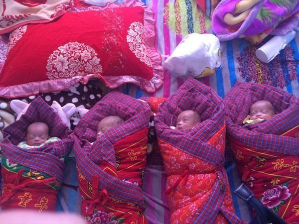 喜从天降|90后孕妈生下4胞胎，看到孩子性别后，医生直呼：太有福气了