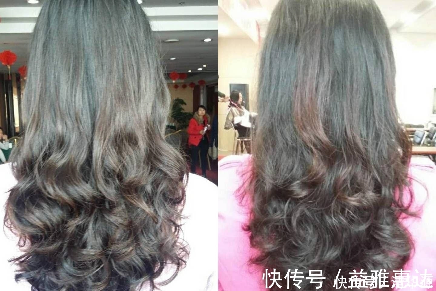 柔卷|四五十岁长发女士想烫一款弹性十足的中卷?用冷烫还是热烫适合?