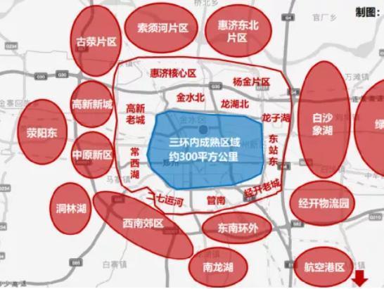 新区|楼市下行开启,郑州买房,你还敢出四环啊!