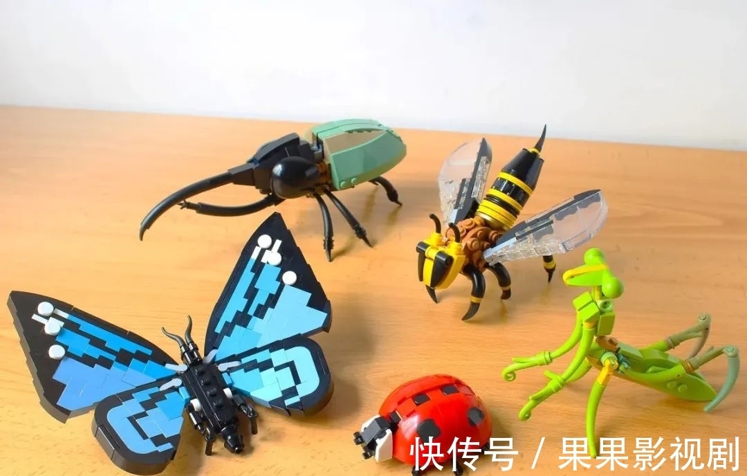 ide昆虫爱好者狂喜!乐高Ideas作品“乐高昆虫”获得10000票支持