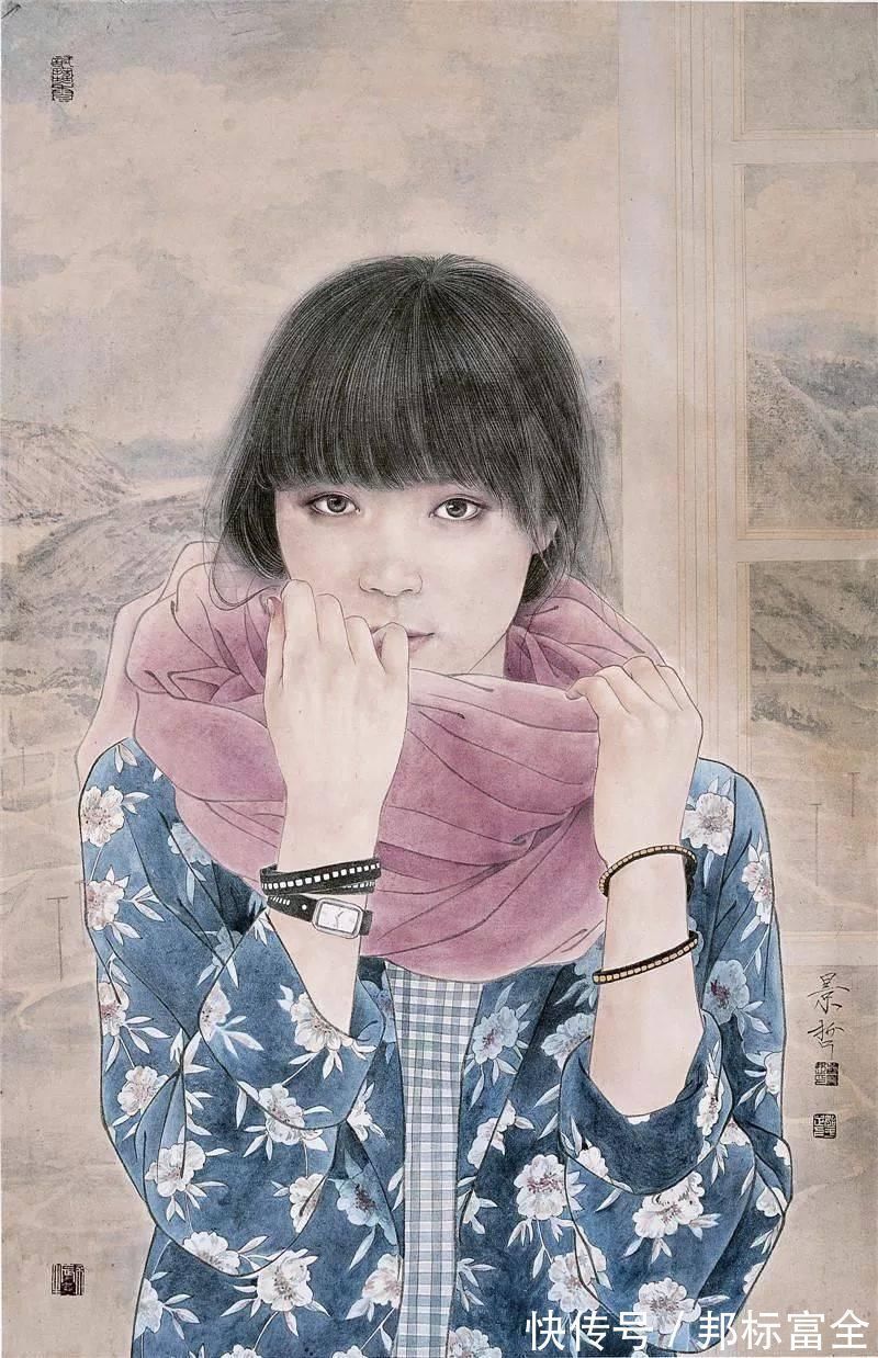 红妆@崔景哲：当古典美遇上工笔画，春风拂面惊艳四方