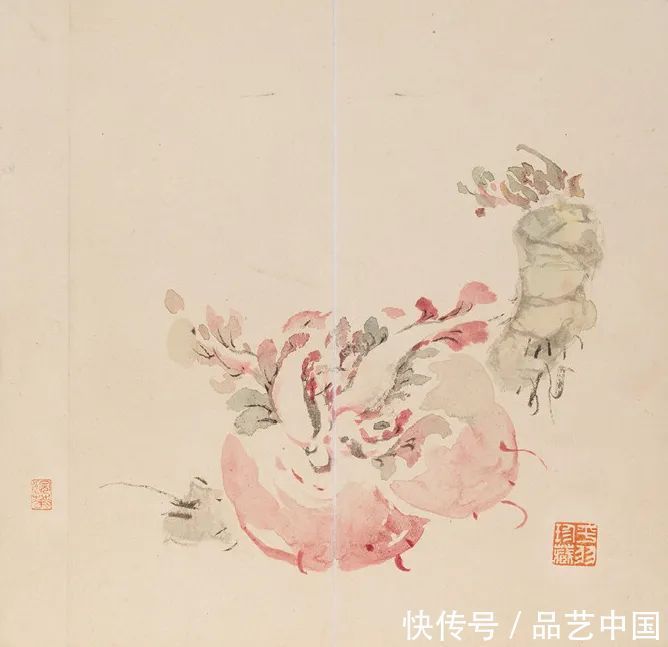 陈师曾#京剧大师的花鸟册,雅俗共赏