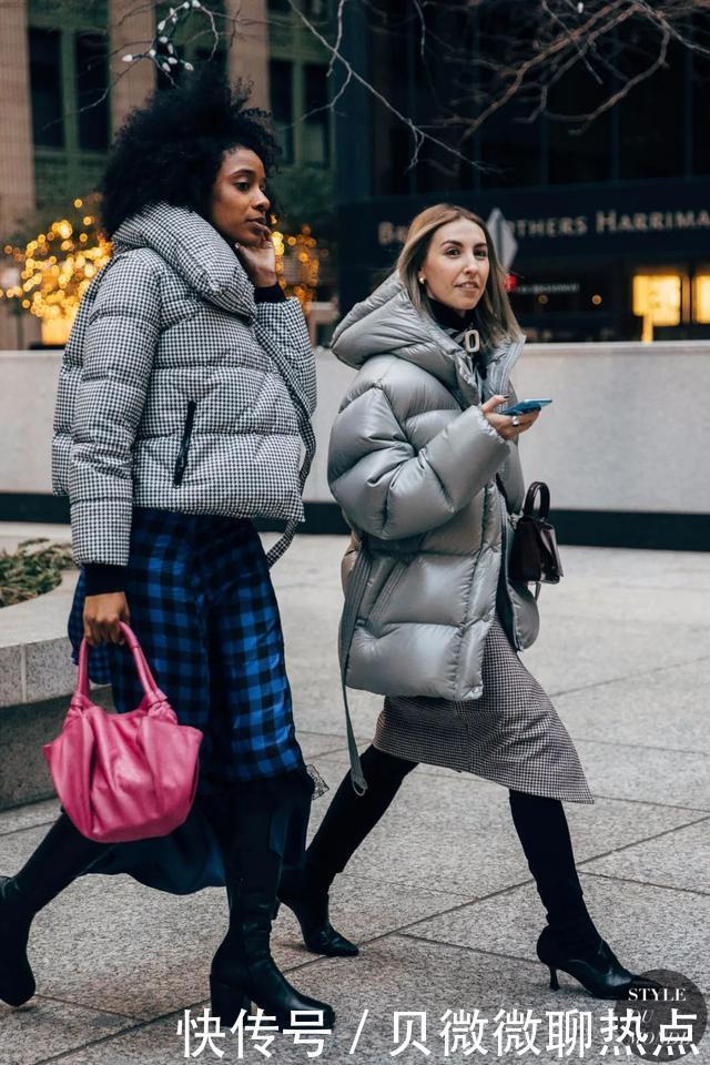 搭配|“羽绒服+裙子”才是冬天正确的打开方式!
