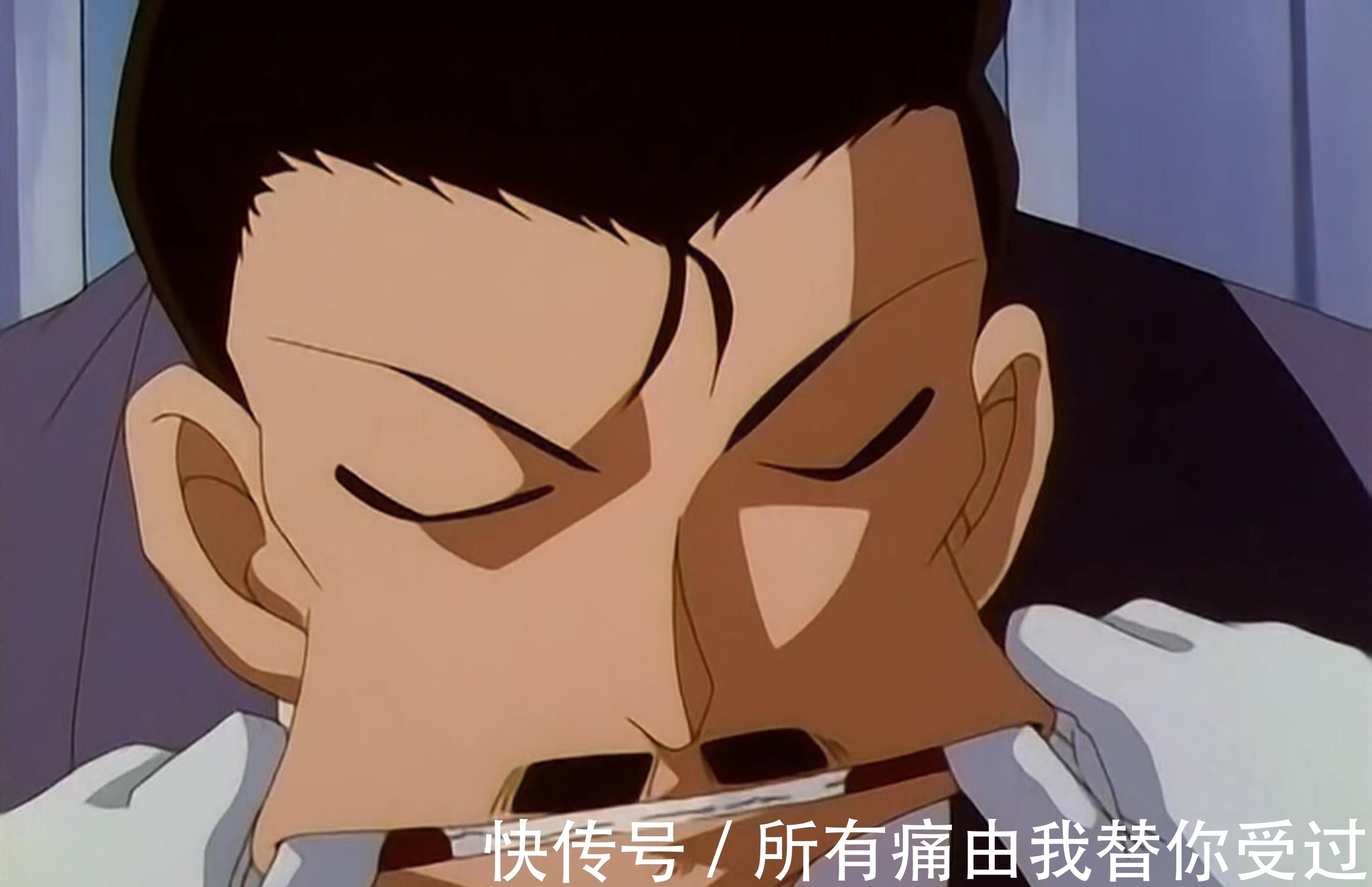 小五郎|名侦探柯南:美和子有多调皮?对沉睡的小五郎捏脸,柯南苦恼