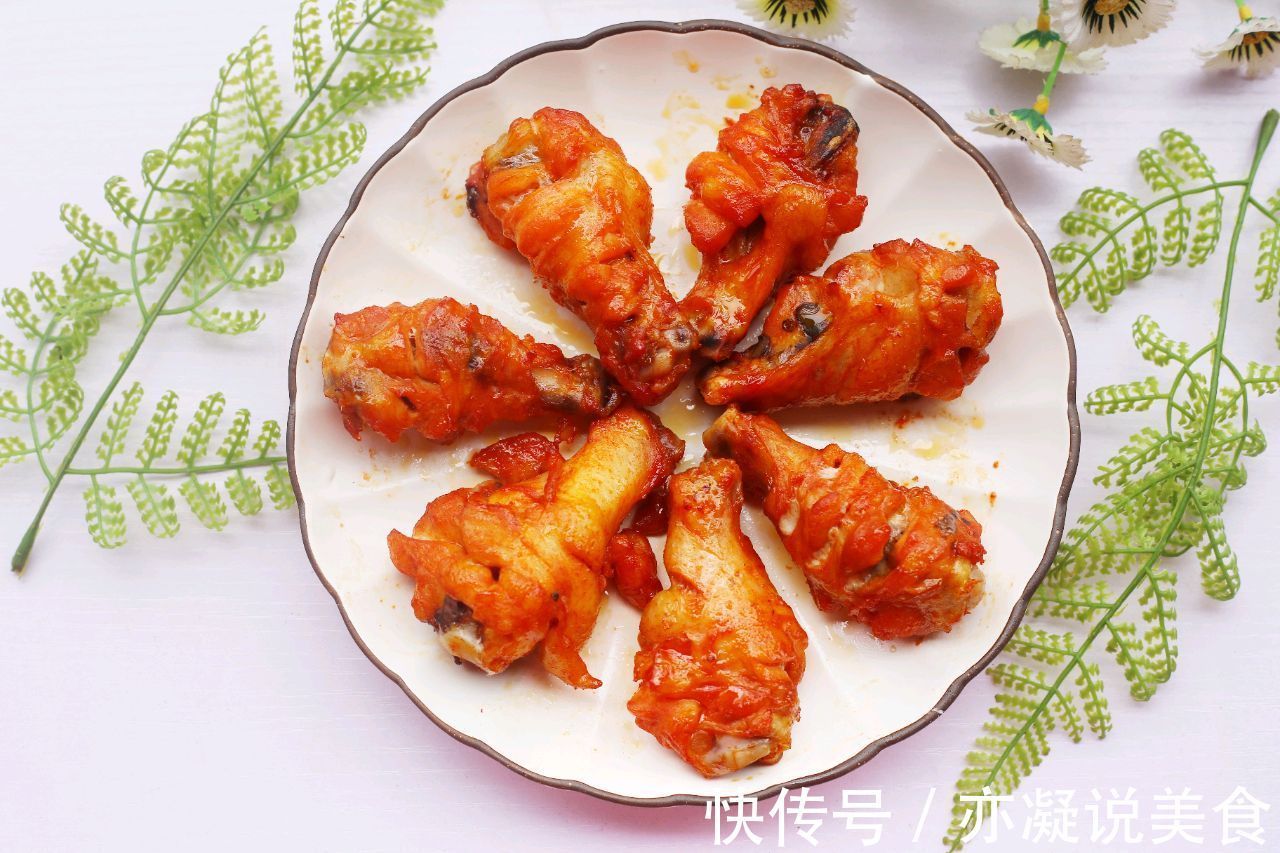 烤箱版的奥尔良鸡翅根，鲜嫩入味，做法简单，比买的好吃多了