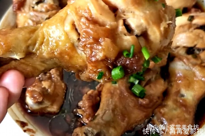 把鸡腿|鸡腿此做法好,鸡肉完整又软嫩,咸香又入味,比买的好吃百倍