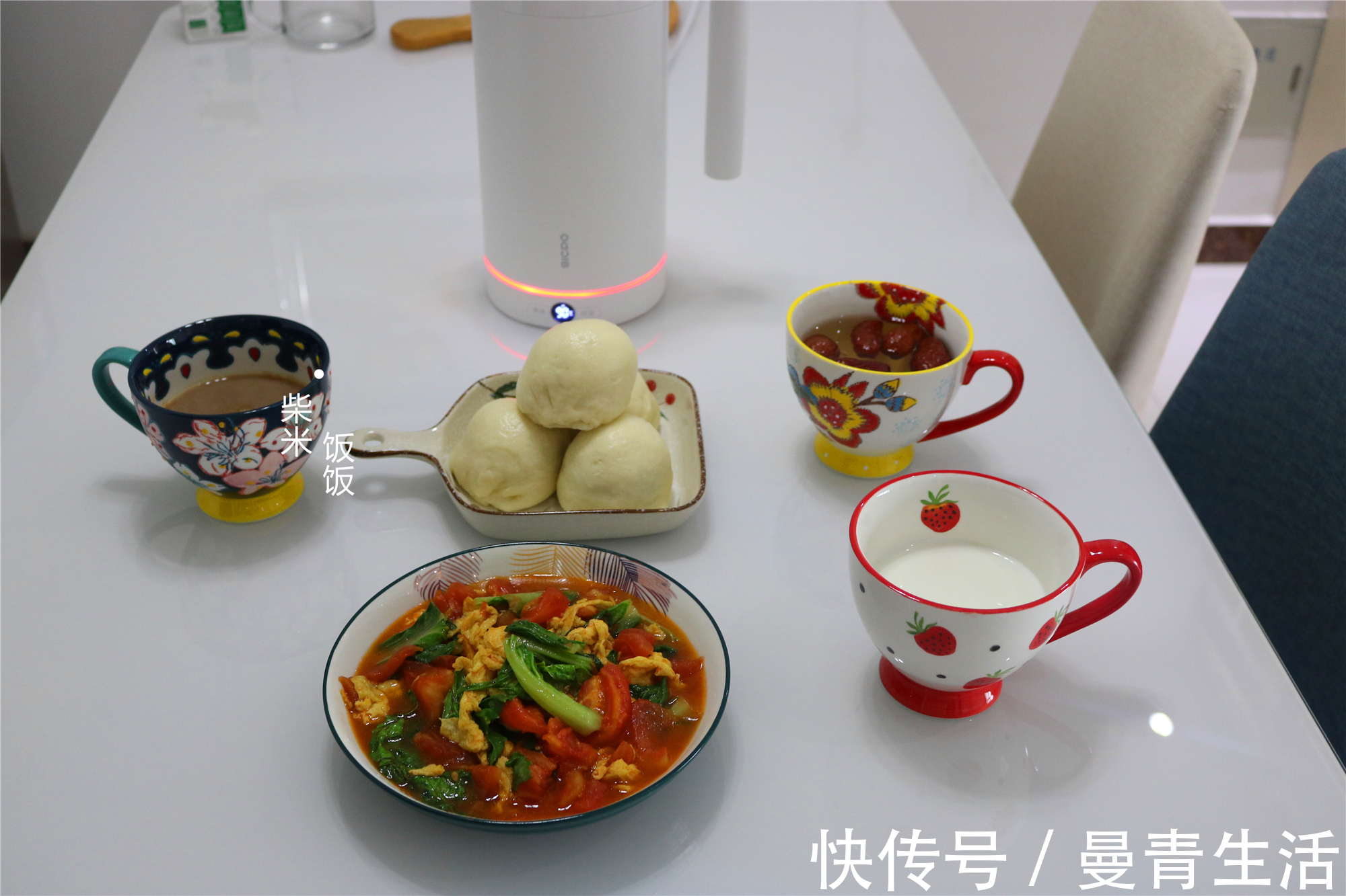 高效率|我家高效率早餐,有吃有喝,10分钟上桌,简单快捷吃得舒坦