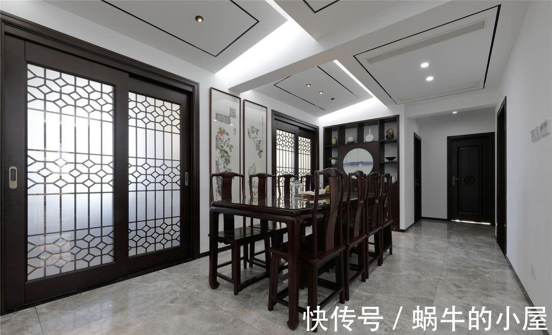 搭配|130平方米的中式家装,搭配自然复古的红木,简约又大气!