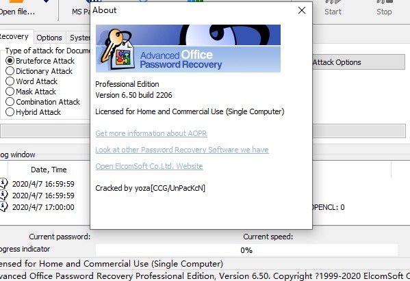 Office文件密码破解软件 Advanced Office Password Recovery v6.34.1889 破解版下载-423下载站