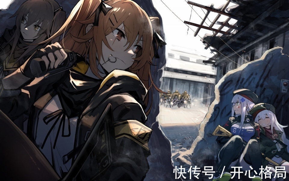 同人图|少女前线UMP45同人图(好多图被吞了…)