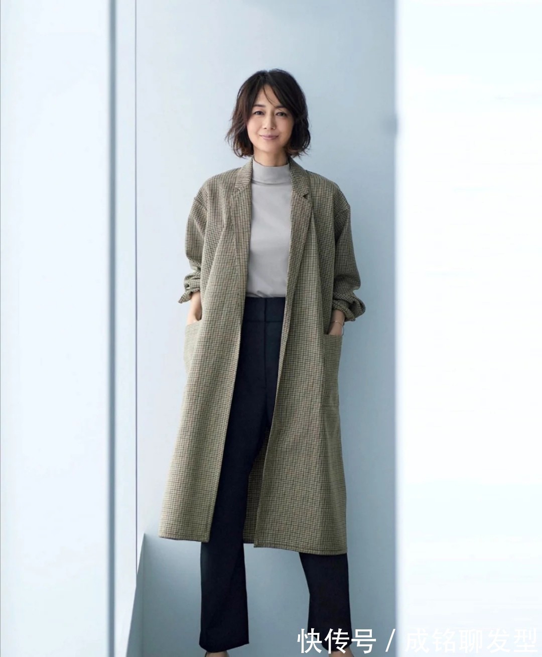 针织衫|轻松甩掉路人感,跟着日本大龄博主学穿搭,年过五十照样美得出众