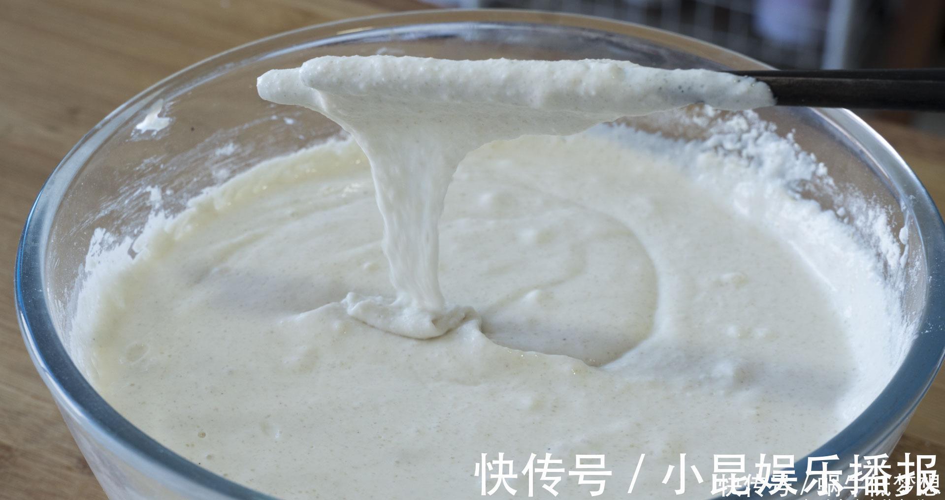 色白q弹|自制米发糕最简单的做法,不揉面,筷子搅一搅,不塌陷,色白Q弹